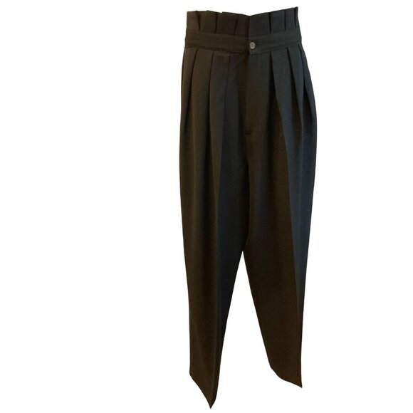 Vintage Bugutta Italian pleated waist baggy trousers trending 2025 like new - Picture 2 of 11